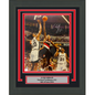 Framed Autographed/Signed Clyde Drexler Portland Trail Blazers 16x20 Basketball Photo Beckett BAS COA