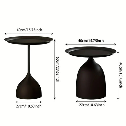 Coffee Table - Modern Metal Round