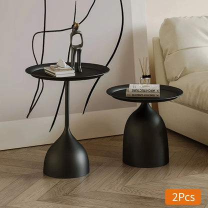 Coffee Table - Modern Metal Round