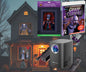 HoliScapes® USB Projector Kit - Creepy Clowns + Projector + 48" x 72" Projection Screen