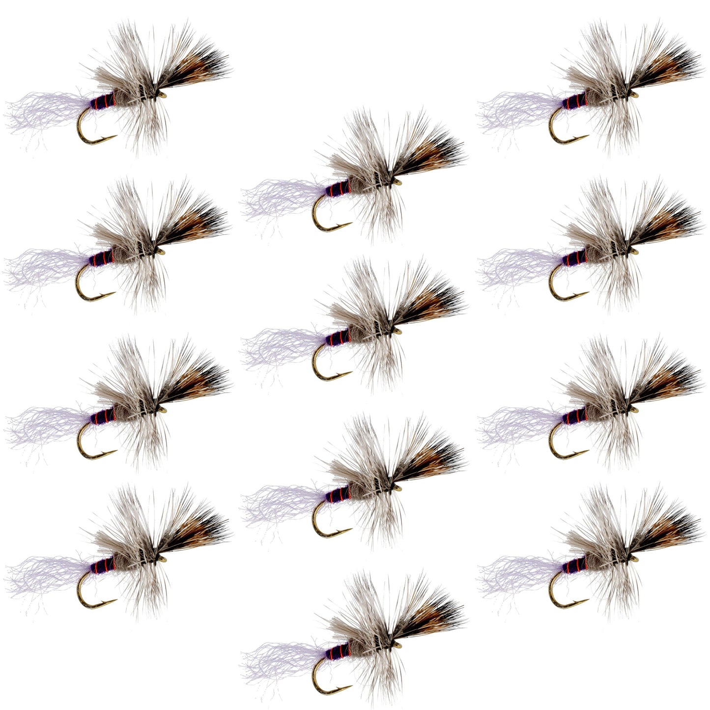 Purple Haze Cripple Mayfly  12 Flies Hook Size 16