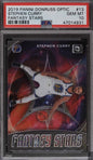 Graded 2019 Panini Donruss Optic Stephen Curry #13 Fantasy Stars Basketball Card PSA 10 Gem Mint