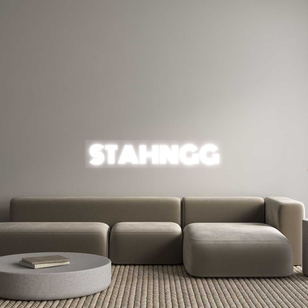 Custom Neon: STAHNGG