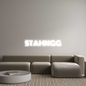 Custom Neon: STAHNGG