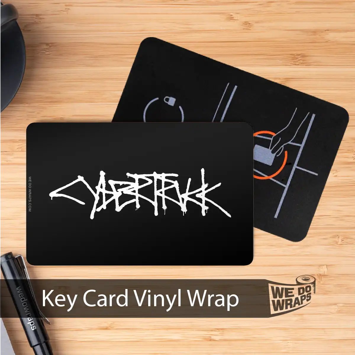 Cybertruck Logo | NFC Key Card Wrap