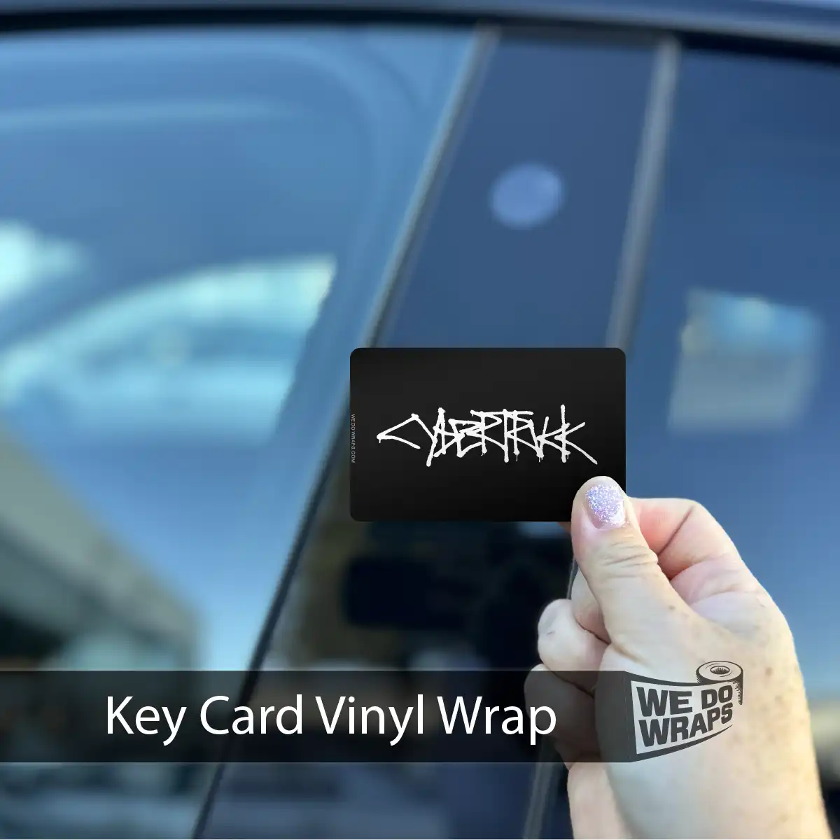Cybertruck Logo | NFC Key Card Wrap