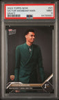 Graded 2023 Topps Now Victor Wembanyama #D1 Draft Rookie RC Basketball Card PSA 9 Mint