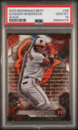 Graded 2023 Topps Bowmans Best Gunnar Henderson #26 Wave Rookie RC Baseball Card PSA 10 Gem Mint
