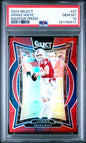 Graded 2024 Panini Select Drake Maye #27 /149 Maroon Prizm Rookie RC Football Card PSA 10 Gem Mint