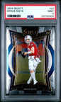 Graded 2024 Panini Select Drake Maye #27 Rookie RC Football Card PSA 9 Mint