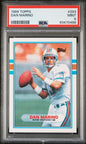 Graded 1989 Topps Dan Marino #293 Football Card PSA 9 Mint
