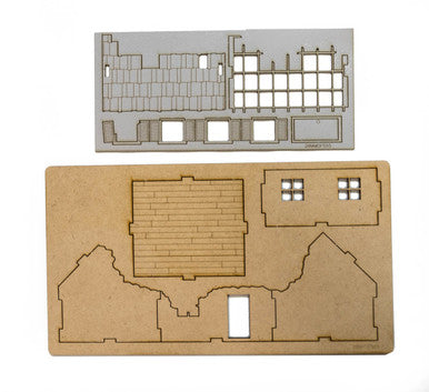28mm Ruined Small Country Home - 28MMDF555