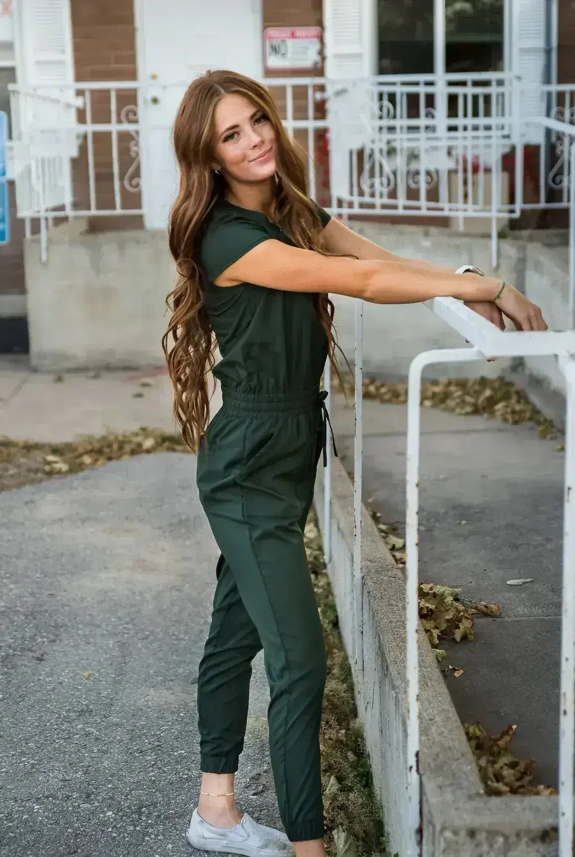 DT UNITY Jumpsuit in Green Canyon