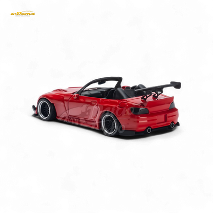 MicroTurbo Honda S2000 Pandem Rocket Bunny Red 1:64