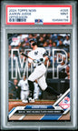 Graded 2024 Topps Now Aaron Judge #OS5 Offseason Baseball Card PSA 9 Mint