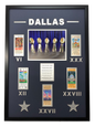Framed Dallas Cowboys 5x Super Bowl Champions Replica Ticket 20x18 Football Photo Professionally Matted