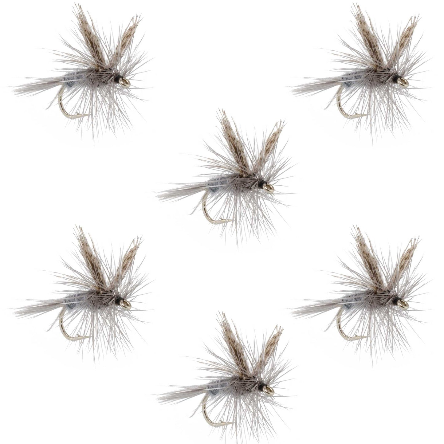 Dark Hendrickson Classic Dry Fly - 6 Flies Size 16