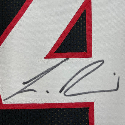 Framed Autographed/Signed Lavonte David 35x39 Tampa Bay Black Football Jersey JSA COA