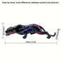 Decorative Cheetah Figurine with Lightning Pattern