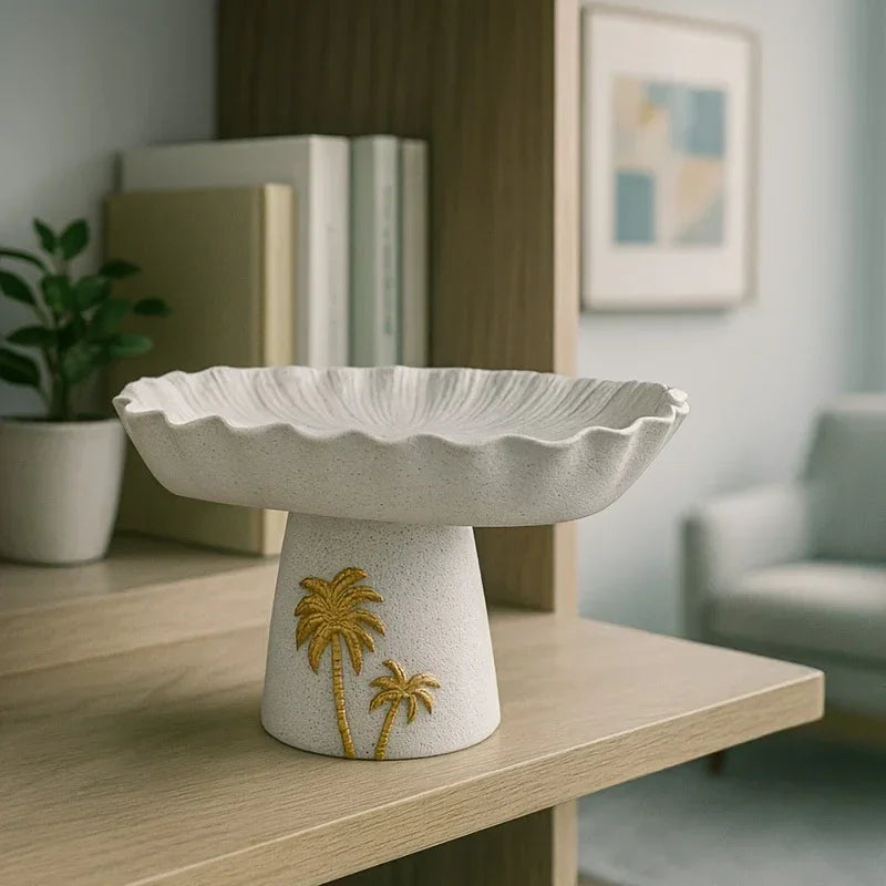 Decorative Tray - Ramadan Lotus Leaf Shaped