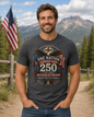 Vintage T-Shirt One Nation Under God Patriotic Freedom Cross