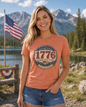 1776 Freedom Heritage Patriotic Fourth Of July T-Shirt