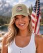 1776 Freedom Heritage Patriotic Fourth Of July Distressed Ollie Cap