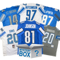 Autographed/Signed Detroit Football Jersey Mystery Box with PSA JSA or Beckett COA