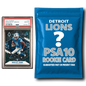 Detroit Lions PSA 10 Graded Rookie Card Mystery Pack