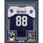 Framed Autographed/Signed Dez Bryant 35x39 Dallas Thanksgiving Day Football Jersey Beckett BAS COA