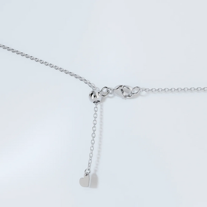 3.00 CTW Floating Heart Shape Lab Grown Diamond Solitaire Pendant Necklace F/G VS1 AGI Certified in 14K White or Yellow Gold