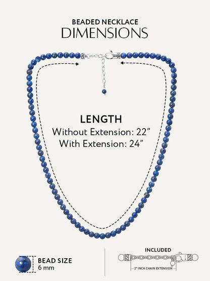 Lapis Lazuli Beaded Necklace