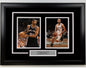 Framed Tim Duncan and Tony Parker San Antonio Spurs 17x23 Dual Basketball Photo