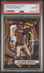 Graded 2024 Topps Bowmans Best Jackson Merrill #56 Rookie RC Baseball Card PSA 10 Gem Mint