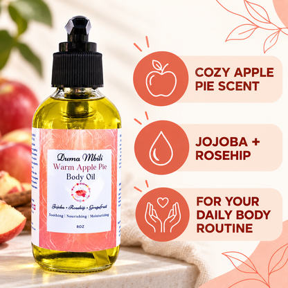 Warm Apple Pie Body Oil