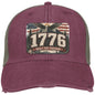 1776 Built For Freedom Distressed Ollie Cap