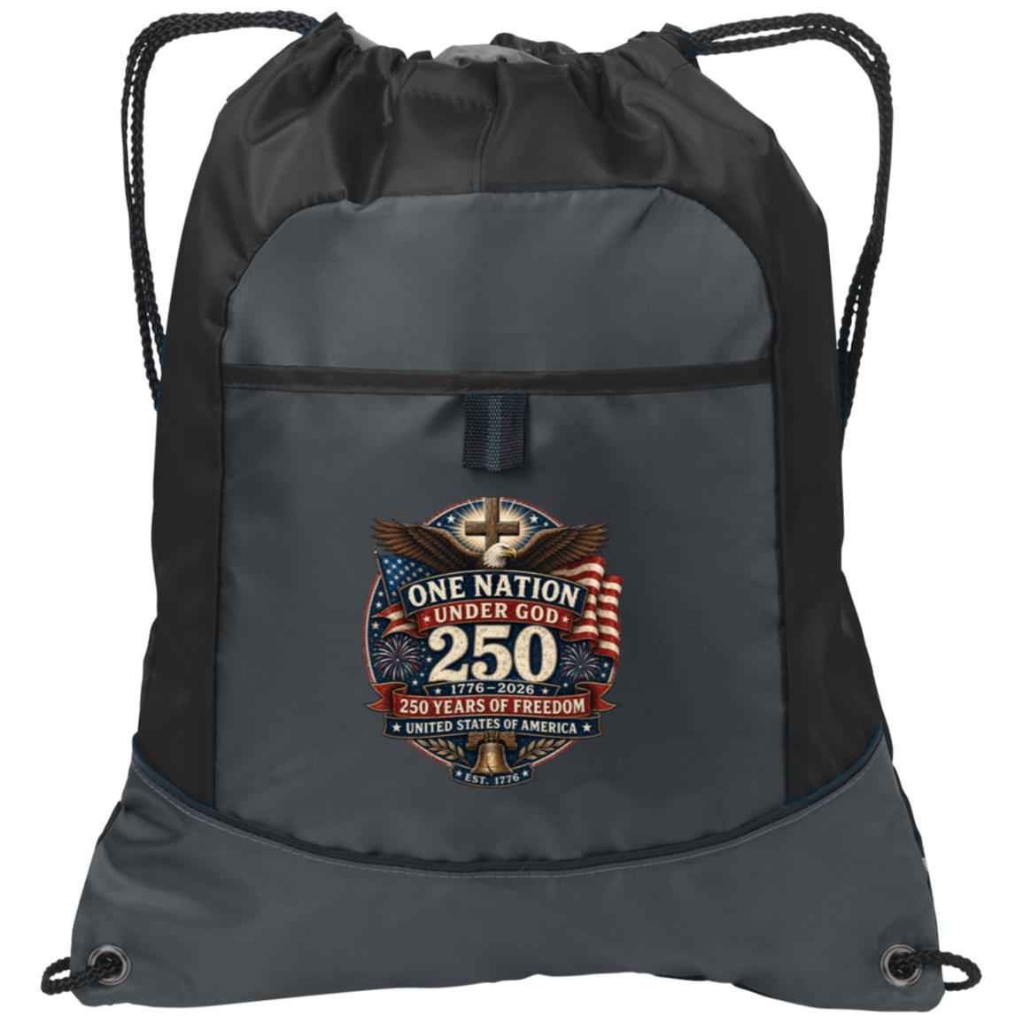 Pocket Cinch PackBella One Nation Under God — 250 Years - Cross
