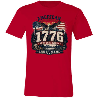 1 776 American Outdoorsman Patriotic Freedom T-Shirt