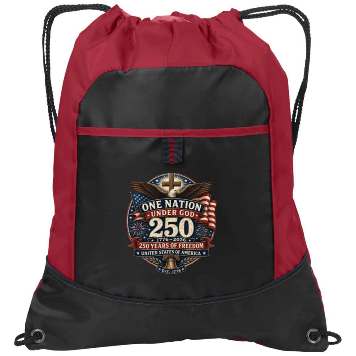 Pocket Cinch PackBella One Nation Under God — 250 Years - Cross