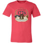 Vintage T-Shirt Premium Americana Established 1776 Patriotic Anniversary
