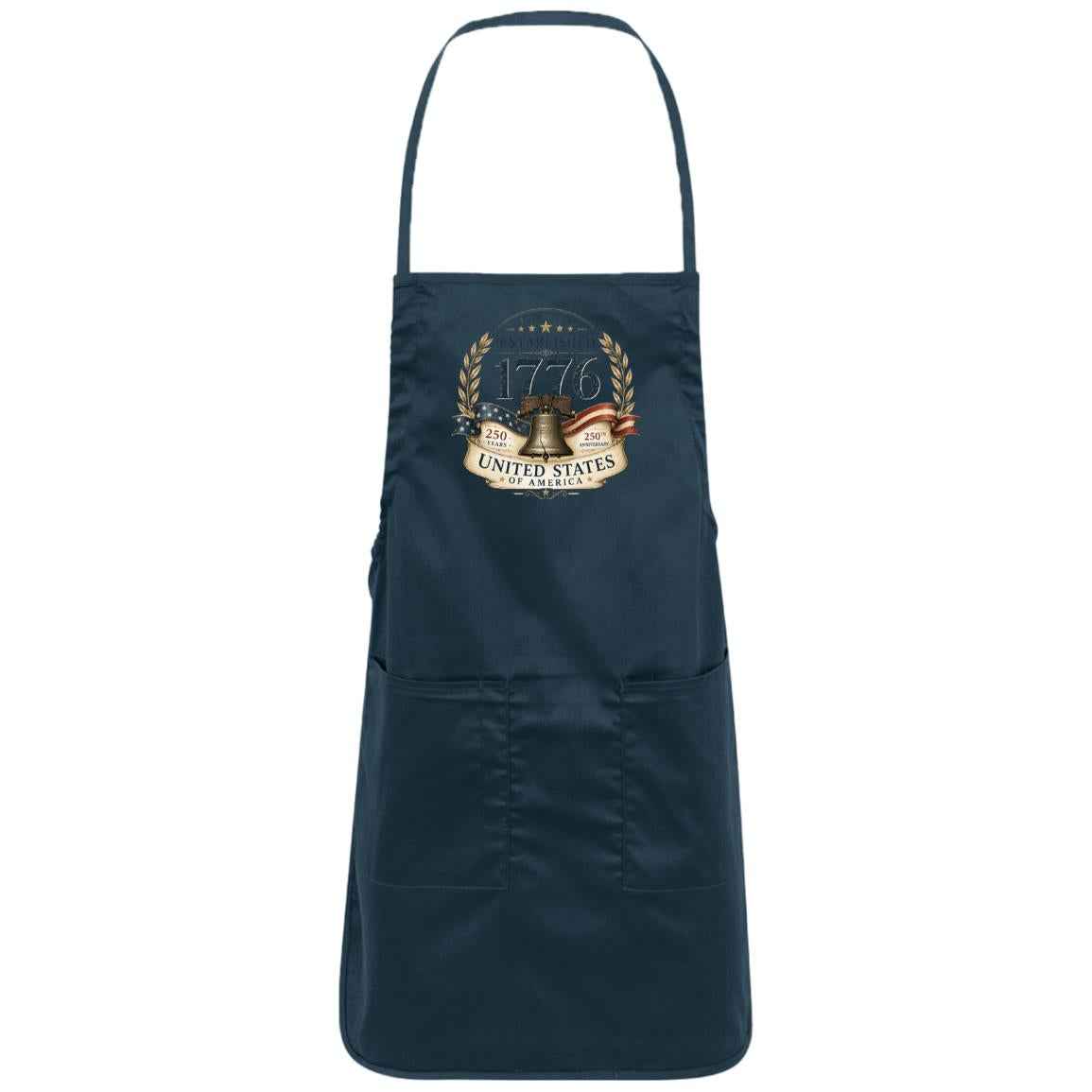 Full-Length Apron Premium Americana — Established 1776