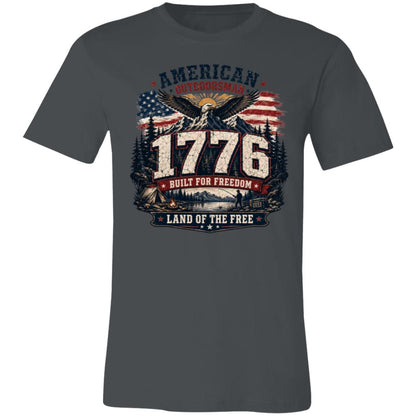 1 776 American Outdoorsman Patriotic Freedom T-Shirt