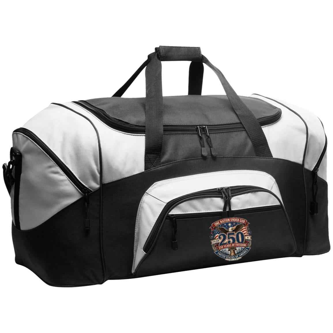 Sport Duffel One Nation Under God - Mtn liberty Bell