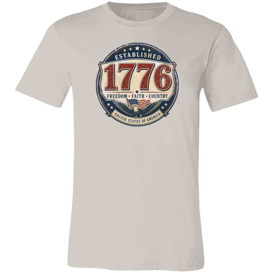 1776 Freedom Heritage Patriotic Fourth Of July T-Shirt