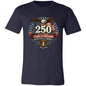 Vintage T-Shirt 250 Years Of Freedom Rustic Patriotic America