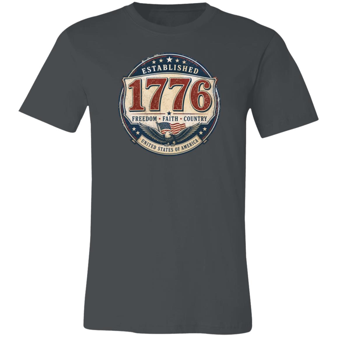 1776 Freedom Heritage Patriotic Fourth Of July T-Shirt