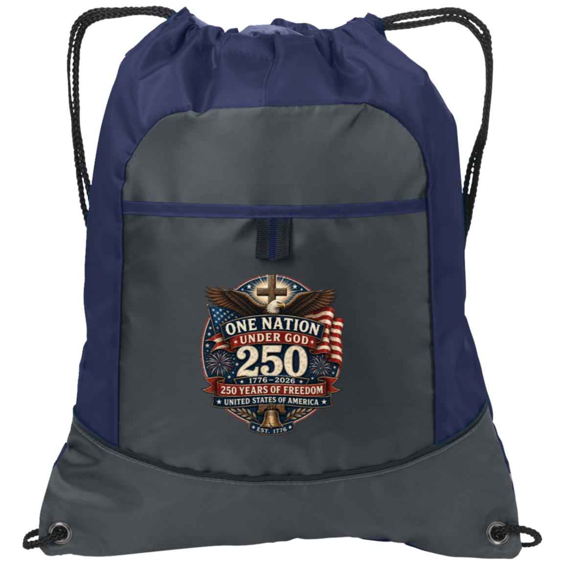 Pocket Cinch PackBella One Nation Under God — 250 Years - Cross