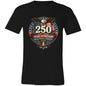 Vintage T-Shirt 250 Years Of Freedom Rustic Patriotic America