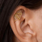 Gothic Hollow Web Earrings for Men and Women