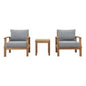 Marina 3-Piece Outdoor Patio Teak Set by Modway